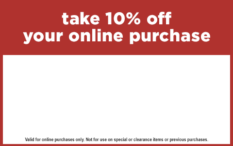 Take 10% Off Your Purchase